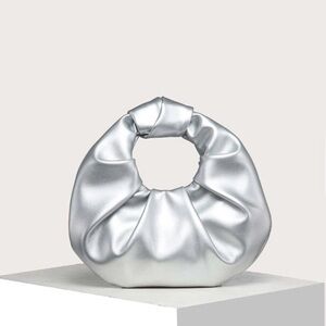 Metallic Silver handbag